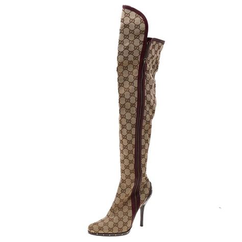 gucci ブーツ|Gucci thigh high boots sale.